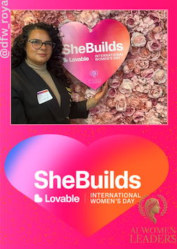 SheBuilds International Women's Day — Lovable